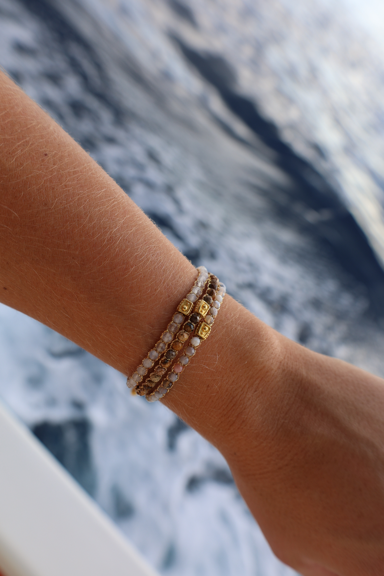 How to layer your bracelet stack